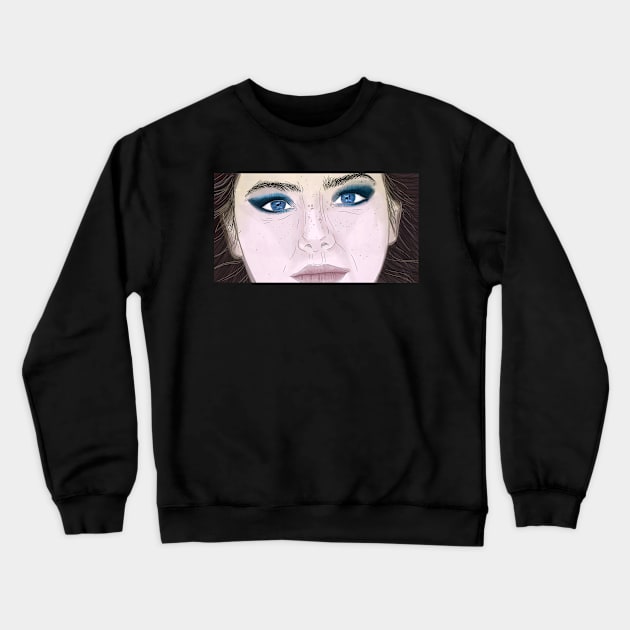 Effy skins Crewneck Sweatshirt by Sue Cranberry